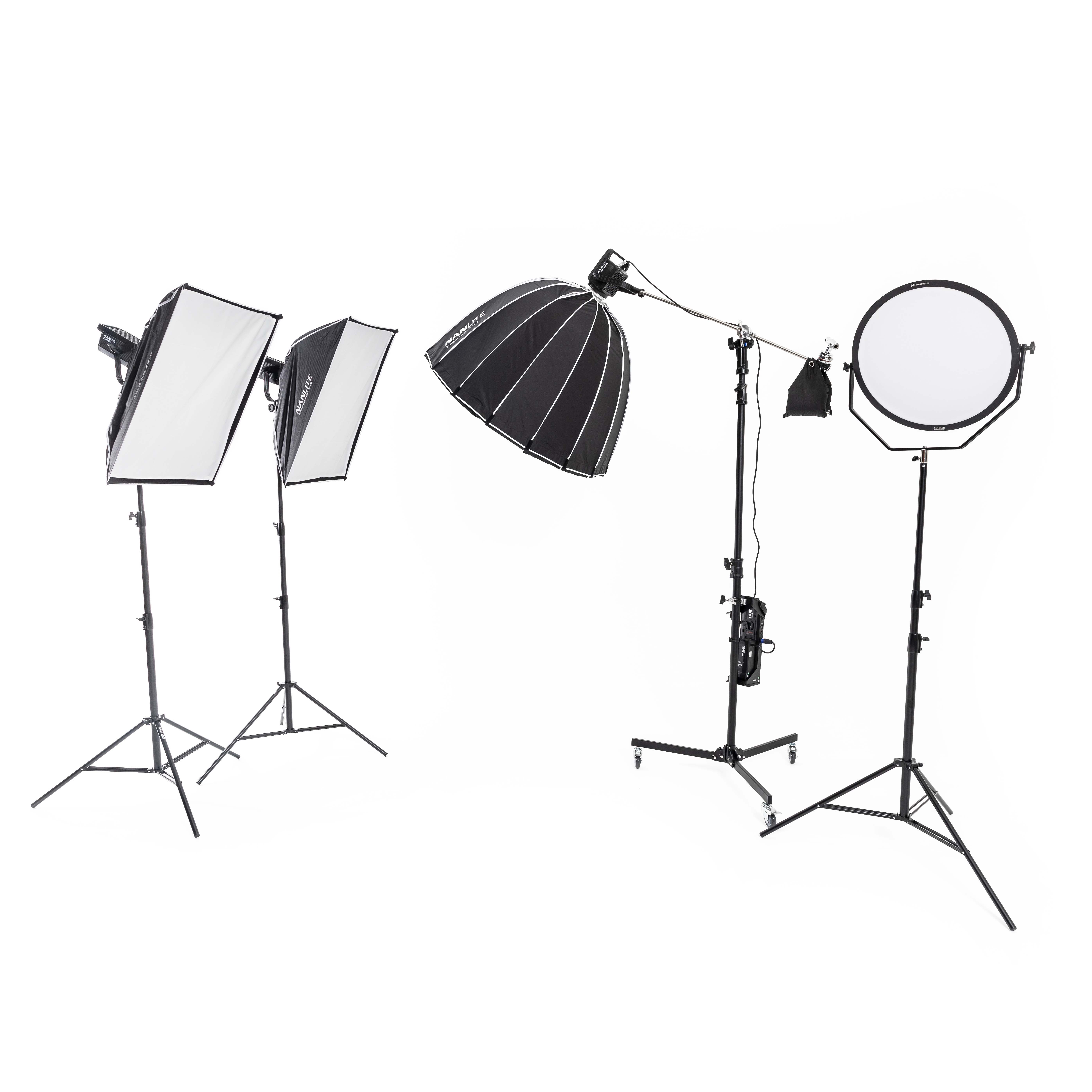 Nanlite lichtset basis bij Storm RAW Studios